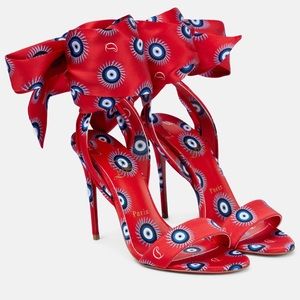 NWB Christian Laboutin “Sandale Du Desert” heels